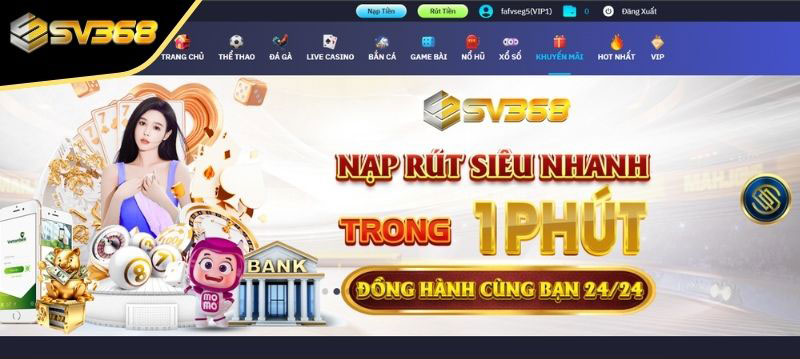 Điều kiện nhận khuyến mãi SV368 hiệu quả