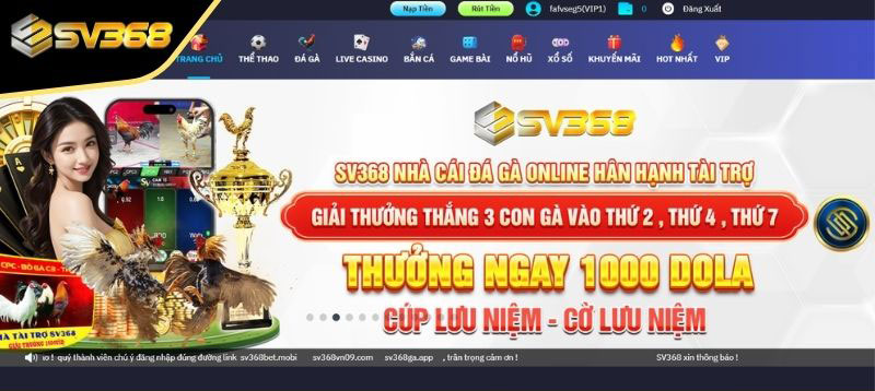 Những ưu điểm khi tải ứng dụng SV368 về máy